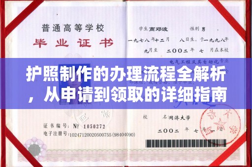 抚松护照制作的办理流程全解析，从申请到领取的详细指南