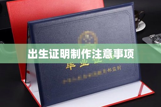抚松出生证明制作注意事项